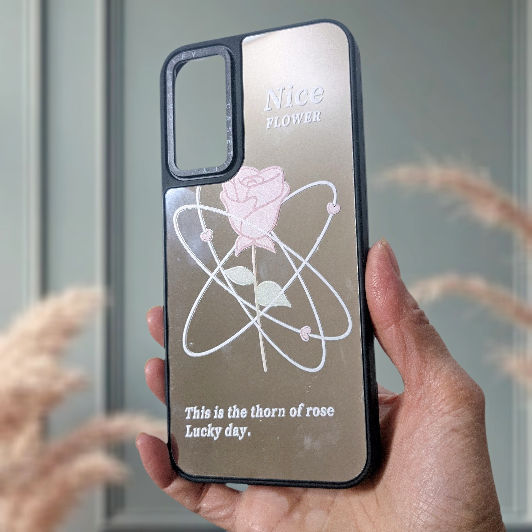 کاور آینه ای طرح دار Casetify برای سامسونگ Samsung Galaxy A14 5G