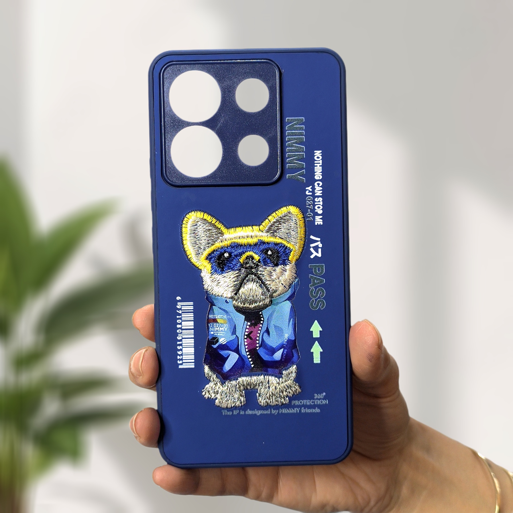 کاور بافتی طرح برجسته برای شیائومی POCO X6 (کد02)