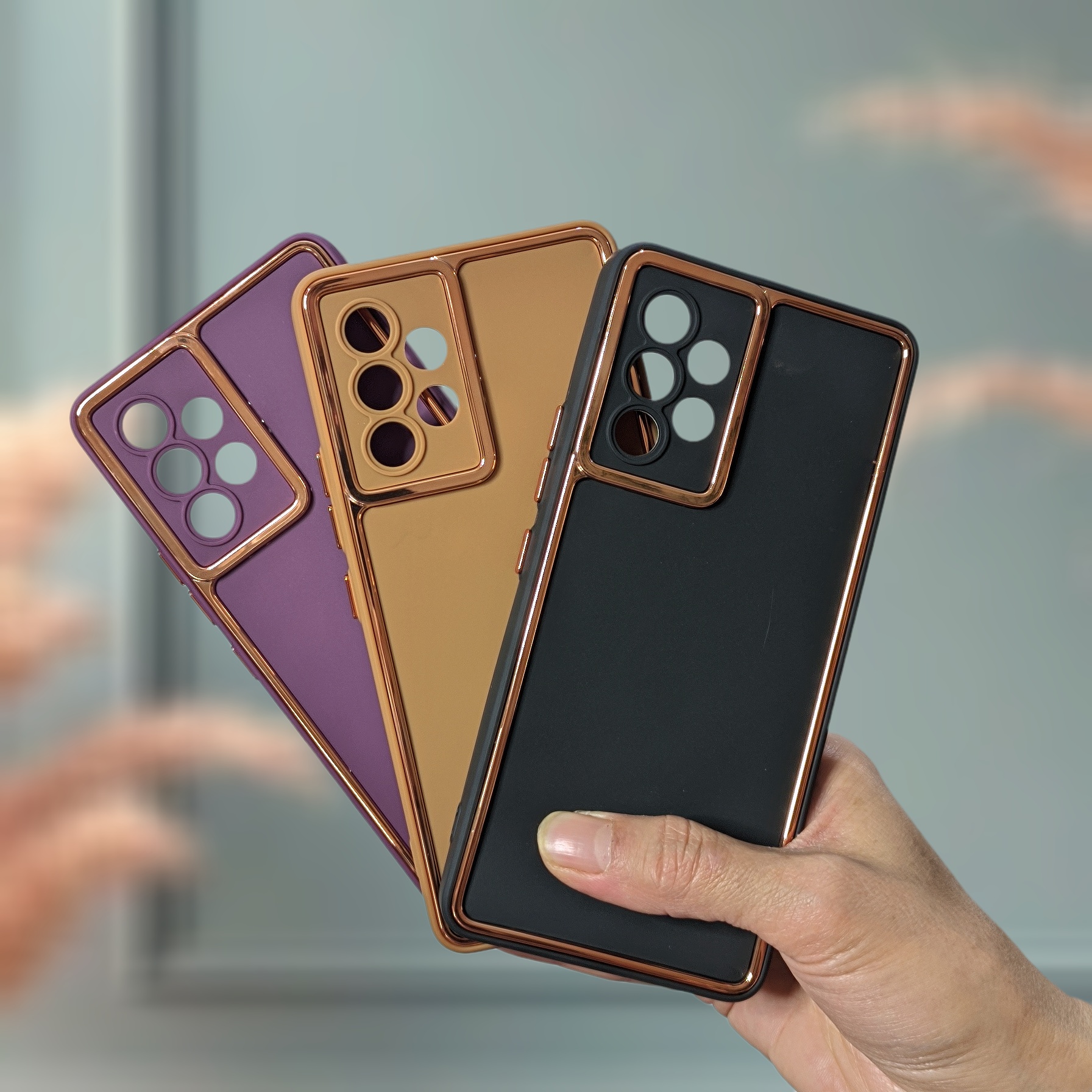 کاور دورطلایی برای سامسونگ Samsung Galaxy A32-4G