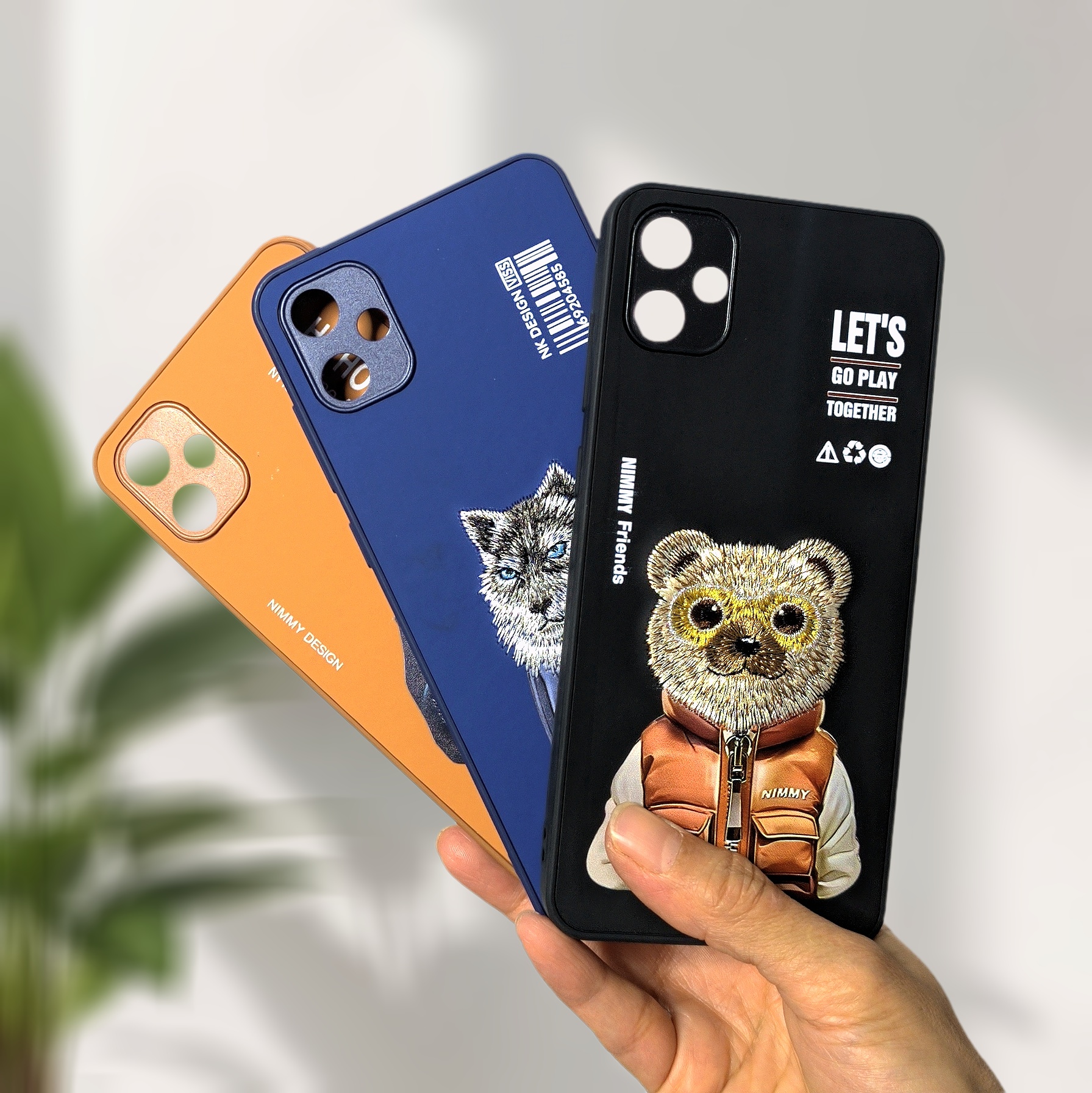 کاور بافتی طرح برجسته برای سامسونگ Samsung Galaxy A05 (کد02)