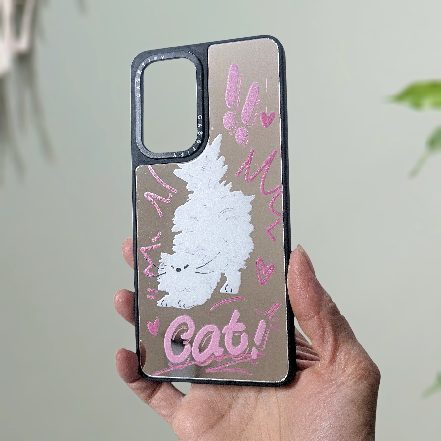 کاور آینه ای طرح دار Casetify برای سامسونگ Samsung Galaxy A54