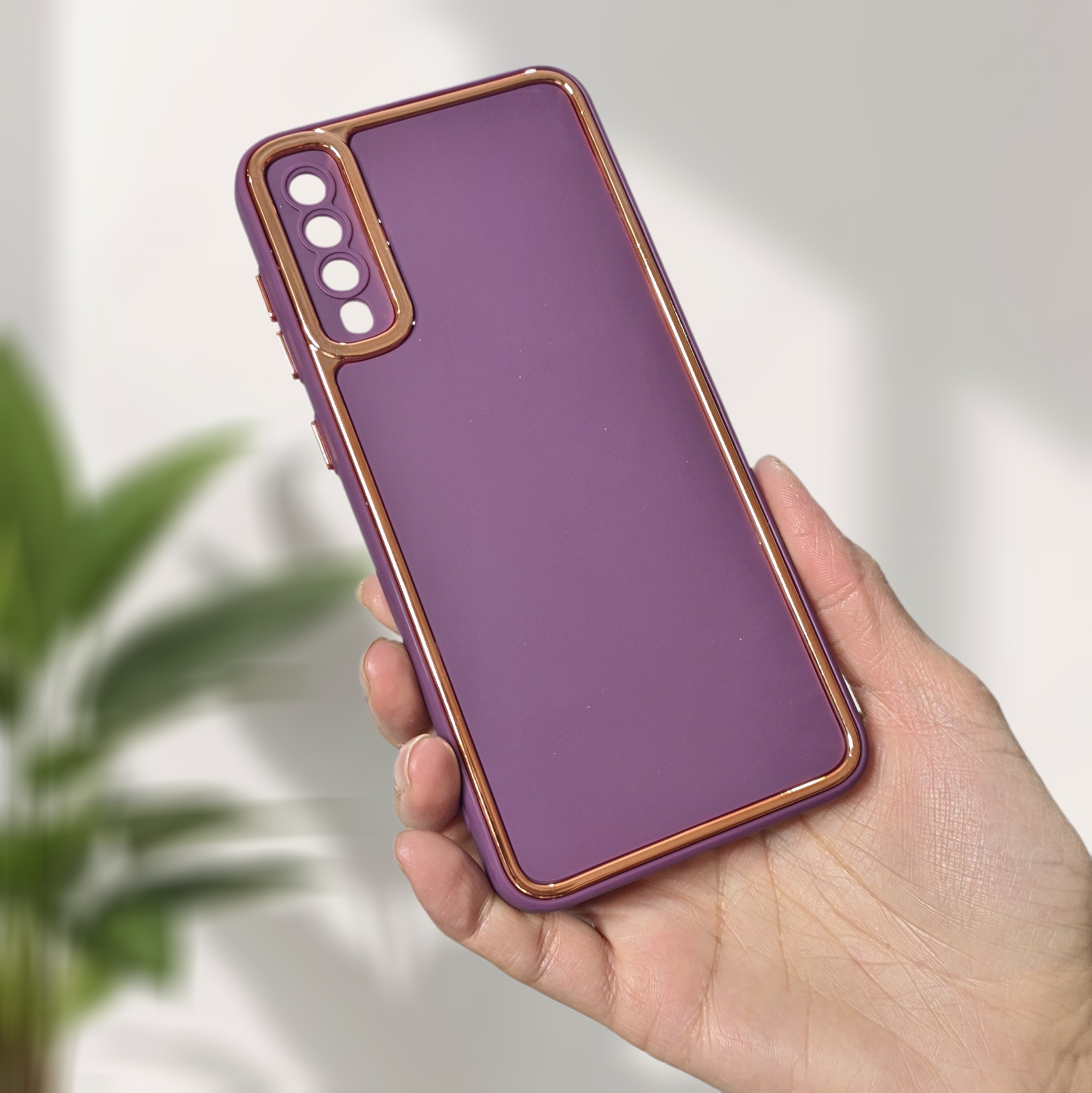 کاور دورطلایی برای سامسونگ Samsung Galaxy A50