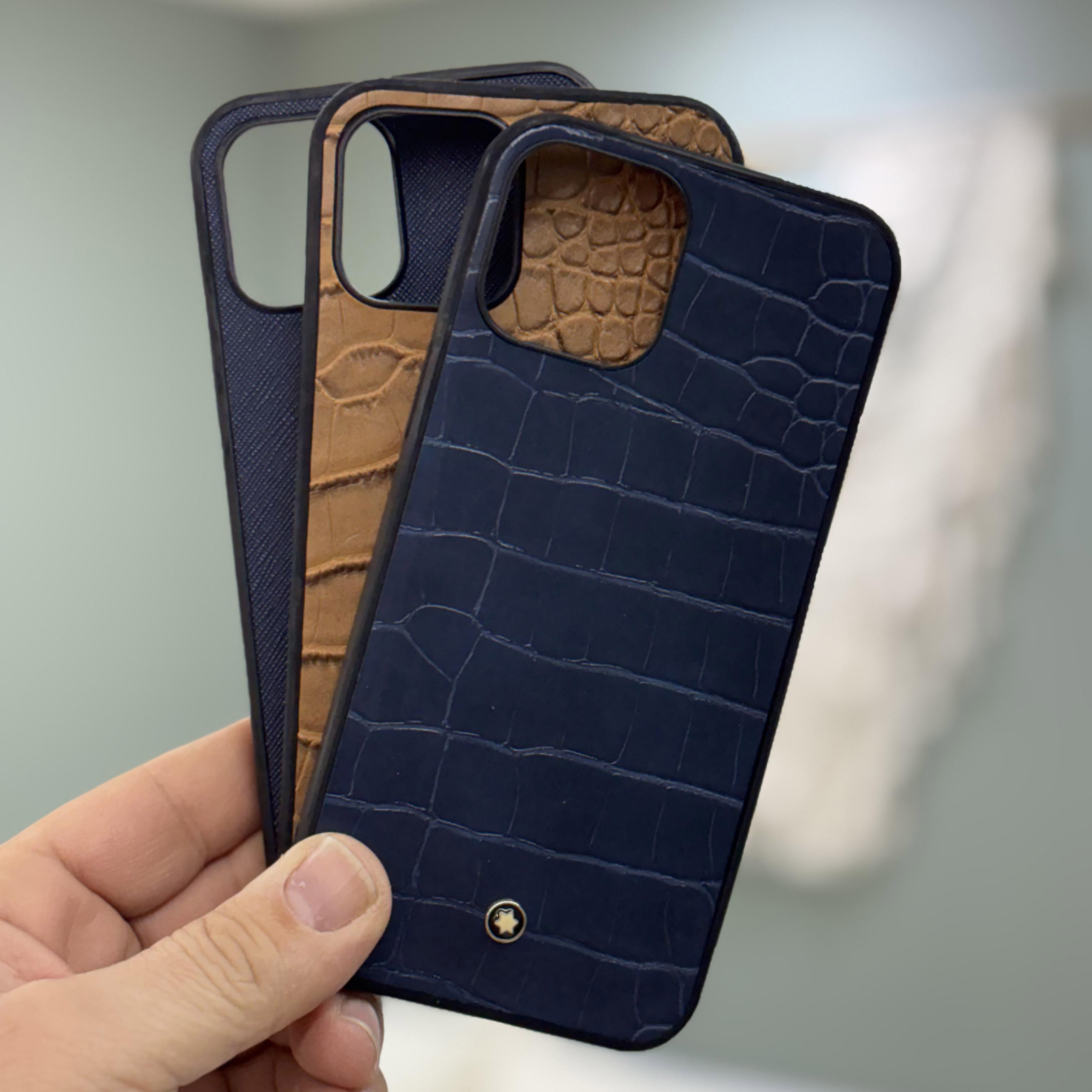 کاور چرمی طرحدار برای اپل iPhone 12 proMax