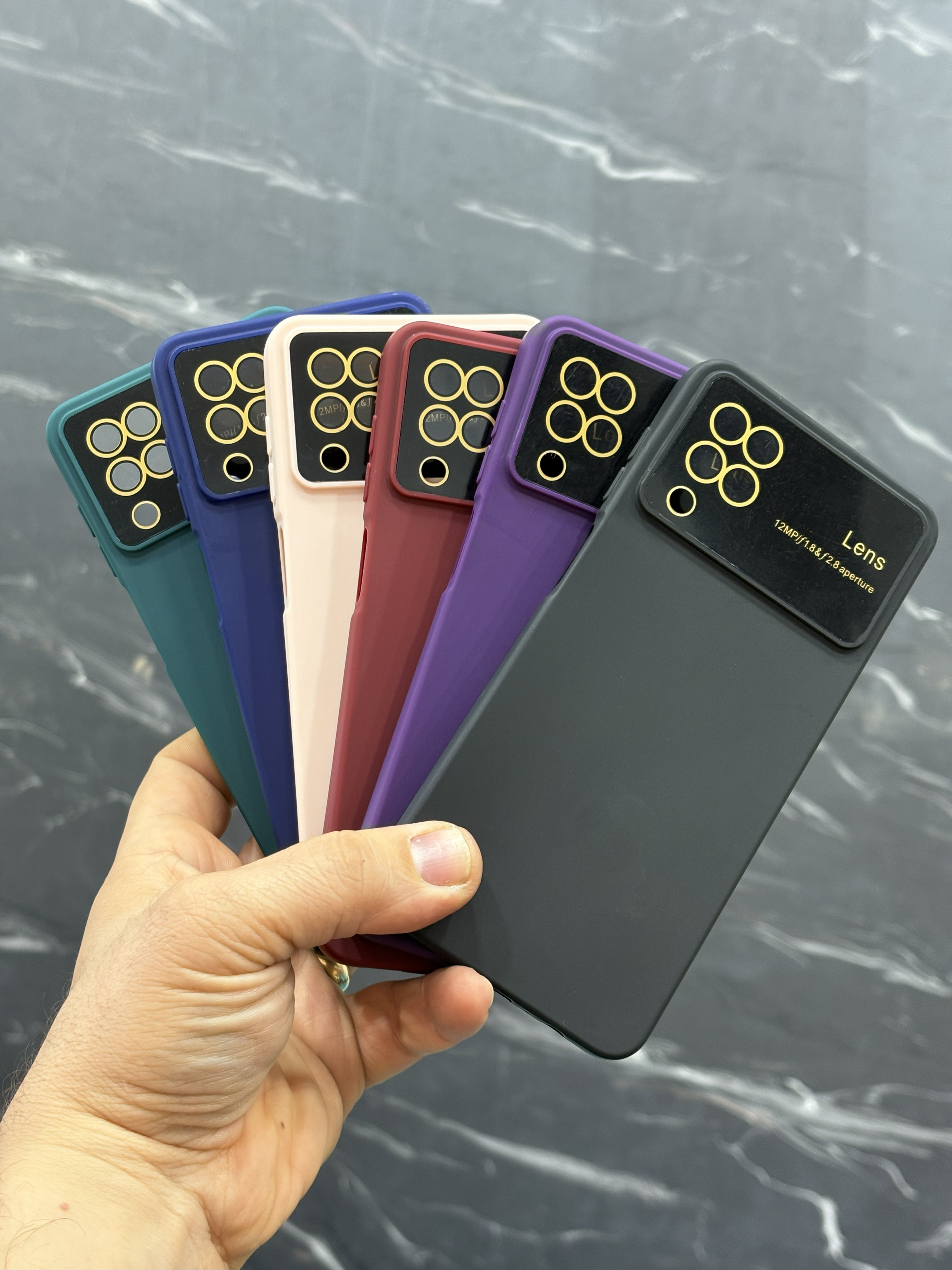 کاور AutoLens مناسب برای گوشی سامسونگ Samsung Galaxy A12