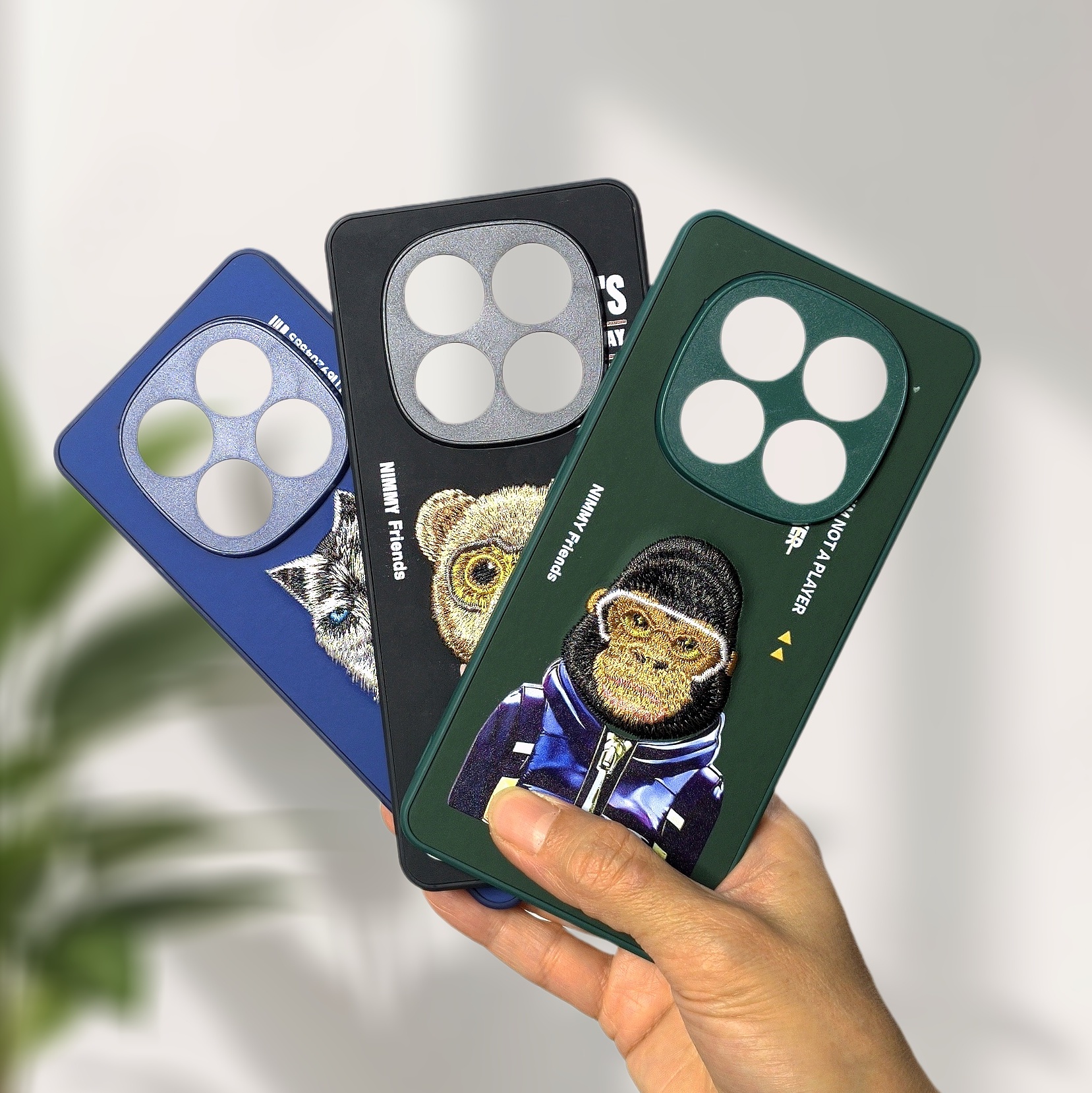 کاور بافتی طرح برجسته برای شیائومی Redmi Note 14 pro 5G (کد02)