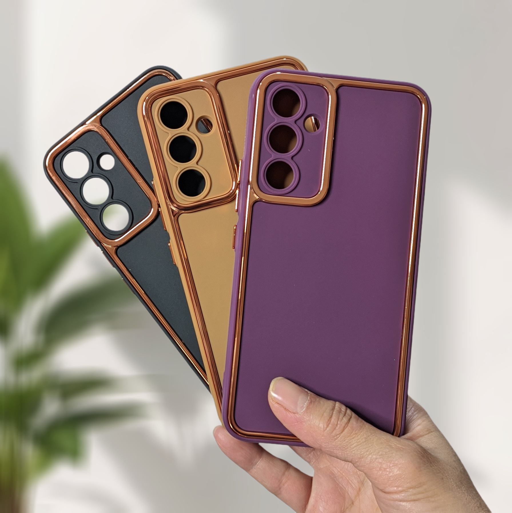 کاور دورطلایی برای سامسونگ Samsung Galaxy A54